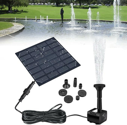 Hovico Solar Fountain - Panel Water Pump for Bird Bath Solar Panel Kit Outdoor Fountain for Outdoor Small Pond, Patio Garden and Fish Tank