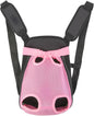 Inspack Dog Backpack Carrier/Cat Carrier, Adjustable Pet Front Carriers Travel Bag for Puppy Medium Dogs, Legs Out, Soft Ventilated Doggie Chest Carry Backpacks for Hiking/Camping, 7-11 lbs, Pink