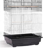 Shappy Large Bird Cage Seed Catcher,Bird Cage Cover Net Skirt Guard,Adjustable Soft Airy Mesh Net for Parrot Parakeet Macaw(78.7 x 15 Inch/ 200 x 37 cm,White)