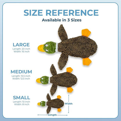 Best Pet Supplies Squeaky Dog Toys with Soft Durable Fabric for Small, Medium and Large Pets Interactive Toy for Indoor Play, Supports Active Biting and Play - 4 Figures, Medium