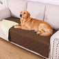 hyha Waterproof Dog Bed Blanket, Soft Pet Blankets, Waterproof Couch Cover for Dogs, Reversible Sofa Covers Washable for Furniture (40x80 Inch, Brown/Beige)