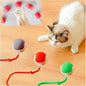 Interactive Cat Toys for Indoor Cats, Agility Move Cat Balls,Motion Activated Cat Balls, Cat Toys for Bored Indoor Cats(3 pcs Colors)