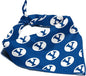 BYU Cougars Officially Licensed Bandana for Dogs and Cats | Fits Pets Great Gift Idea | Easy-to-Tie (Large, 28")
