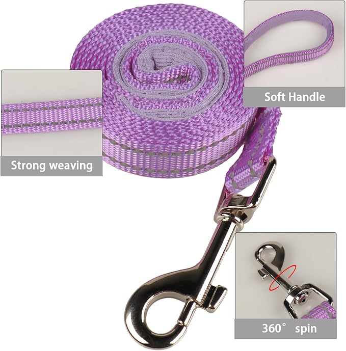 YIMEIS Dog Harness and Leash Set, No Pull Soft Mesh Pet Harness, Reflective Adjustable Puppy Vest for Small Medium Large Dogs, Cats (Taro Purple, Small (Pack of 1)