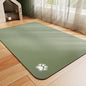Dog Food Mat - Absorbent Cat Mat for Food and Water, No Stains Pet Feeding Bowl Mat, Easy to Clean Pet Placemats, Quick Dry Dog Water Dispenser Mat for Messy Drinkers | Paw Green 24"x36"