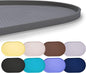 Hubulk 100% Waterproof Silicone Pet Feeding Mat with Raised Edge for Food and Water, Dog Bowl Mats, Cat Bowls Placemat with High Lip Protects Floor for Cats and Dogs (Gray, 24" L x 16" W)
