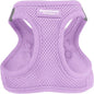 Downtown Pet Supply Step in Dog Harness for Large Dogs - Adjustable, Escape Proof Dog Harness with Reflective Trim - All-Weather, Fast-Drying Padded Mesh Fabric - Lilac, L