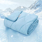 Luciphia Premium Cooling Dog Blanket for Small Medium Dogs Q-max>0.4 Washable Self-Cooling Cat Pet Mat Puppy Breathble Calming Throw for Beds Couches (Blue,29x40 inches)
