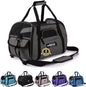 EliteField Soft Pet Carrier (3 Year Warranty, Airline Approved) Soft Sided Dog Puppy Cat Carrier Travel Bag (X-Large: 21" L x 12" W x 13" H, Charcoal Gray)