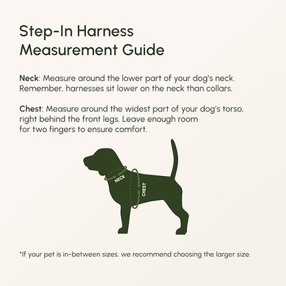 Downtown Pet Supply Step in Dog Harness for Large Dogs - Adjustable, Escape Proof Dog Harness with Reflective Trim - All-Weather, Fast-Drying Padded Mesh Fabric - Tangerine, Small
