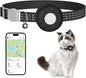 Cat GPS Tracker, Waterproof, Pet Tracker for Cats, Works with Any Collar,Compatible with Apple Find My App (Only iOS), No Monthly Fee, Black