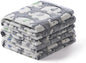 1 Pack 3 Blankets Super Soft Fluffy Premium Cute Elephant Pattern Pet Blanket Flannel Throw for Dog Puppy Cat Dark Grey Small(23x16 inch)