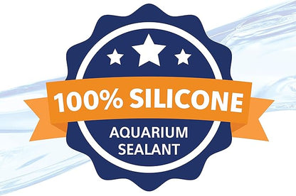 Aqueon Aquarium Silicone Sealant Clear 10 Ounces