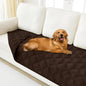 Smiry Waterproof Dog Bed Cover Blanket 40x80, Soft Reversible Pet Blanket, Washable Leakproof Cats Dogs Couch Cover for Sofa, Couch, Furniture, Chocolate/Chocolate