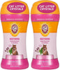 Arm & Hammer Restoring Cat Litter Box Deodorizing Crystals, Litter Deodorizer Additive to Help Absorb Odors and Restore Freshness Between Changes, Clary Sage & Mint Scent, 15 Oz - 2 Pack