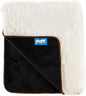 PupProtector Waterproof Throw Blanket for Dogs and Cats, Pet Blanket Cover for Couches, Sofas, Beds, Car Seats, Furniture, Calming Soft Faux Fur, Polar White, Original (60" L x 50" W)