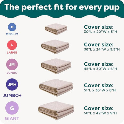 FurHaven Replacement Dog Bed Cover, Contour Luxe Lounger Design, Soft & Breathable Fabric for Cozy Comfort, Machine Washable, Jumbo XL, Ultra Plush Faux Fur & Suede, Chocolate