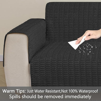 Muamar Dog Bed Cover Sofa Protector,Anti Slip Waterproof Sofa Covers for Living Room Couch Covers,Sofa Mat,Seat Cover, Dog Mat,Pet Pad for Furniture Bed Sofa Protector 1 Piece (40x60 inch, Black)