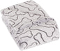 Bone Dry Embossed Bone Collection, Pet Blanket, 36x48, Black