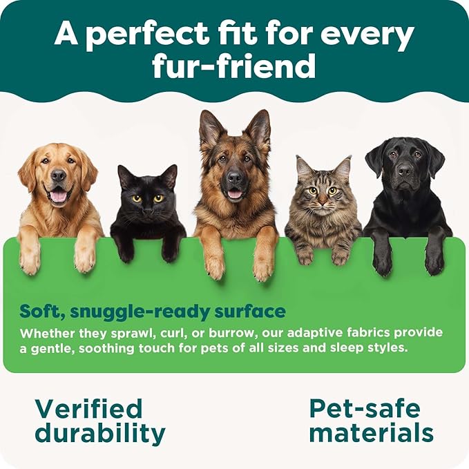 FurHaven Classic Sofa Orthopedic Dog Bed for Large Dogs, Egg Crate with a Solid Orthopedic Foam Base for Joint Support, Removable Washable Cover, Jumbo Plus XXL, Quilted Sofa, Silver Gray