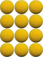Cat Golf Balls for Indoor Kitten Toys - Interactive Sponge Foam Soccer Balls (Yellow)
