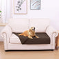 hyha Waterproof Dog Bed Blanket, Soft Pet Blankets, Waterproof Couch Cover for Dogs, Reversible Sofa Covers Washable for Furniture (30x53 Inch, Chocolate/Chocolate)