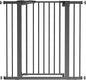 BABELIO 36" Tall Baby Gate, 26-40" Wide Auto Close Pet Gate, PressGuard C5 Pressure Mounted Metal Dog Gate, Easy-Install No Drilling, No Tools Needed, with Wall Protectors and Extension Kits, Black