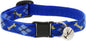 LupinePet Originals 1/2" Dapper Dog Cat Safety Collar with Bell , 8-12"
