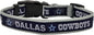 NFL PET Dallas Cowboys Dog Collar, Small Football Team Collar for Dogs & Cats - Shiny & Colorful, Licensed by The NFL