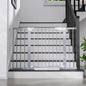 Cumbor 29.7-48" Baby Gate for Stairs, Mom's Choice Awards Winner-Dog Gates for Doorways, Auto Close Safety Pet Gate for Dogs Indoor, Easy Install Pressure Mounted Child Gate with Walk Thru Door, Gray