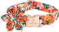Lionheart Glory Dog Collar With Flower - Cute Floral Pattern Adjustable Pet Collar for X-Small Dogs