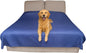 SILLY LEGACY Thin Reversible Waterproof Protective Cover for Bed (Twin Size, 90 x 55 inch), for Pets, Babies; Incontinence, Dirt, Drool