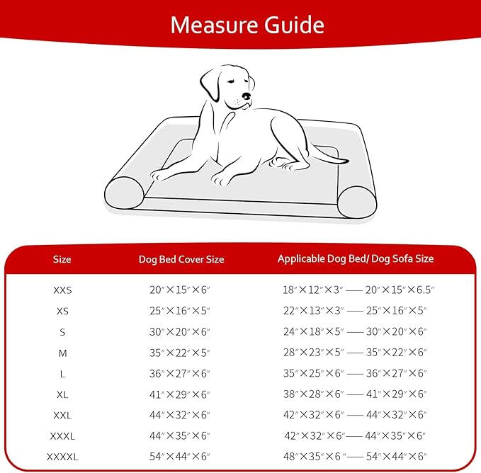 Waterproof Dog Bed Covers Replacement Washable Pet Hair Easy to Remove, Noiseless Quilted Puppy Pet Bed Cover Lovely Black Star Print 32x44 Inches, for Dog/Cat, Cover Only