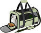 Large Cat Carrier Dog Carrier, Pet Carrier for 2 Cats Large Cats, Dog Carrier for Medium Small Dogs, Collapsible Soft Sided Pet Carrier for Cats Dogs Puppy of 25 Lbs, Green