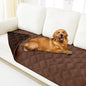 Smiry Waterproof Dog Bed Cover Blanket 40x70, Soft Reversible Pet Blanket, Washable Leakproof Cats Dogs Couch Cover for Sofa, Couch, Furniture, Brown/Chocolate