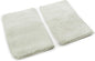 Sherpa Replacement Liners for Travel Pet Carriers - Soft Absorbent Cat & Dog Kennel Pad with Waterproof Backing, Machine Washable Crate Pads, 19x12.25in - 2 Pack, White, Large