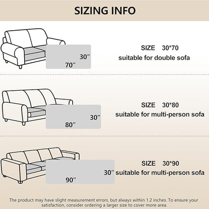 gogobunny 100% Double-Sided Waterproof Dog Bed Cover Pet Blanket Sofa Couch Furniture Protector for Puppy Large Dog Cat, Reversible (30x90 Inch (Pack of 1), Dark Cream/Light Cream)