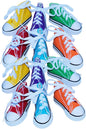 Super Bird Creations SB50010 Sneaker Bird Toy - Durable Safe Chew Toy - Ideal for Cockatiels Parakeets Parrots Small to Large Birds - Vibrant, Assorted Colors 3" x1-1/2 x 1-3/8" (12 Pack)