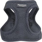Downtown Pet Supply Step-in Dog Harness – No Pull, Adjustable Padded Mesh with Reflective Trim, Secure Buckle Strap – Comfortable & Breathable Small Dog Harness, Medium, Charcoal