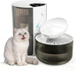 Wireless Cat Water Fountain No Filters, 3.5L Automatic Wastewater Separation Pet Water Fountains for Cats Indoor, Quiet Cat Dog Water Dispenser Rechargeable Kitty Drinking Fountains - for Pets