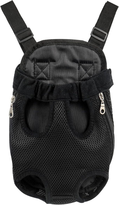 Adjustable Pet Carrier Backpack - Dog Hiking & Travel Carrier, Front Carrier, Puppy Carrier