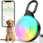 2-in-1 GPS Tracker & Dog Light - Smart Tracking Pet LED Light for iOS Only - Rechargeable IP68 Waterproof Dog Collar Light with 6 Modes for Night Walking - Works with Apple Find My, No Subscription