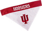 Pets First Collegiate Pet Accessories, Reversible Bandana, Indiana Hoosiers, Small/Medium
