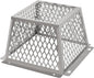 Dryer Exhaust Guard Vent Cover,Dryer Vent Bird Guard for Most 5" to 6" Exhaust Fan Cover, 8.5"Lx8.5"Wx6"H Stainless Steel Ventilation Bird Cage for Bathroom Exhaust Ventilation Fan