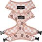 Lucy & Co. Cute Reversible Dog Harness Walking Halter - Best Designer Pet Harnesses for XS - XL Dogs - Padded Adjustable Vest for Easy Walking (X-Large, Merry & Bright)
