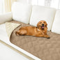 Smiry Waterproof Dog Bed Cover Blanket 40x70, Soft Reversible Pet Blanket, Washable Leakproof Cats Dogs Couch Cover for Sofa, Couch, Furniture, Camel/Beige