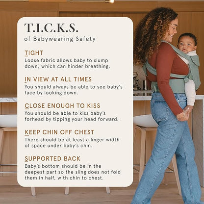 WildBird - Aerial Buckle Carrier - 2-24 Months - Standard (XS-XL) Treepie - Front or Back Carry - Cross Straps, Lumbar Support, Headrest - Hip Healthy - Baby Carrier, Baby Essentials, Amazon Exclusive