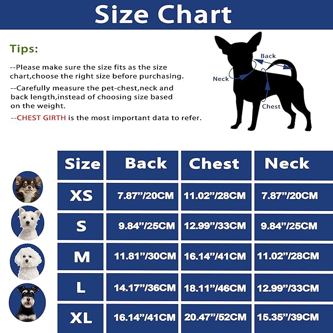 Dog Sweaters Small Dog Clothes Winter Turtleneck Puppy Sweater Warm Pet Cat Sweater Doggy Pullover Outfit with Twisted Design XS~XL(Navy Blue, Medium)