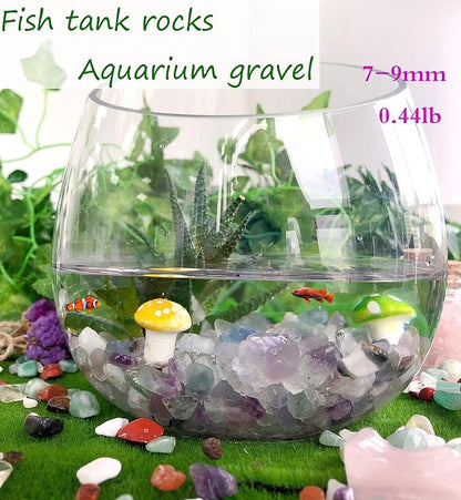 Green Aventurine Healing Crystal Chips Bulk Gemstones Sets Tumbled Crushed Stones Crushed Crystals Natural Rocks for Fountain Rocks Decoration Reiki Energy Balancing Meditation Aquarium Gravel 0.44lb