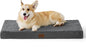 Bedsure Large Dog Bed for Crate - Comfy Flat Pet Beds with Removable Washable Cover, Orthopedic Egg Crate Foam Crate Mat, Suitable for Pet Up to 50 lbs
